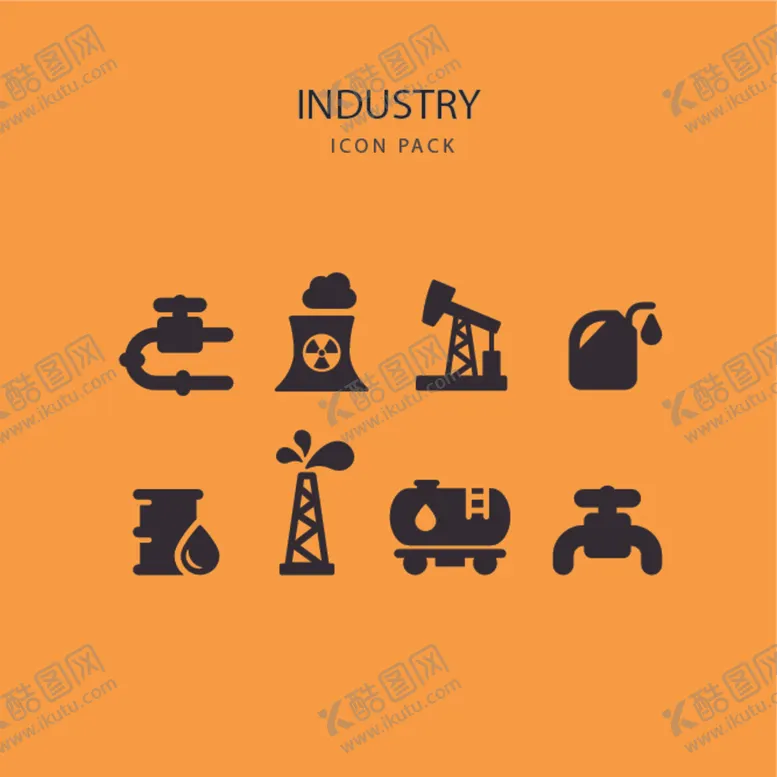 编号：25279809131154067464【酷图网】源文件下载-原油开采图标icon设计