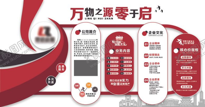 编号：65856906151742397975【酷图网】源文件下载-企业品牌墙