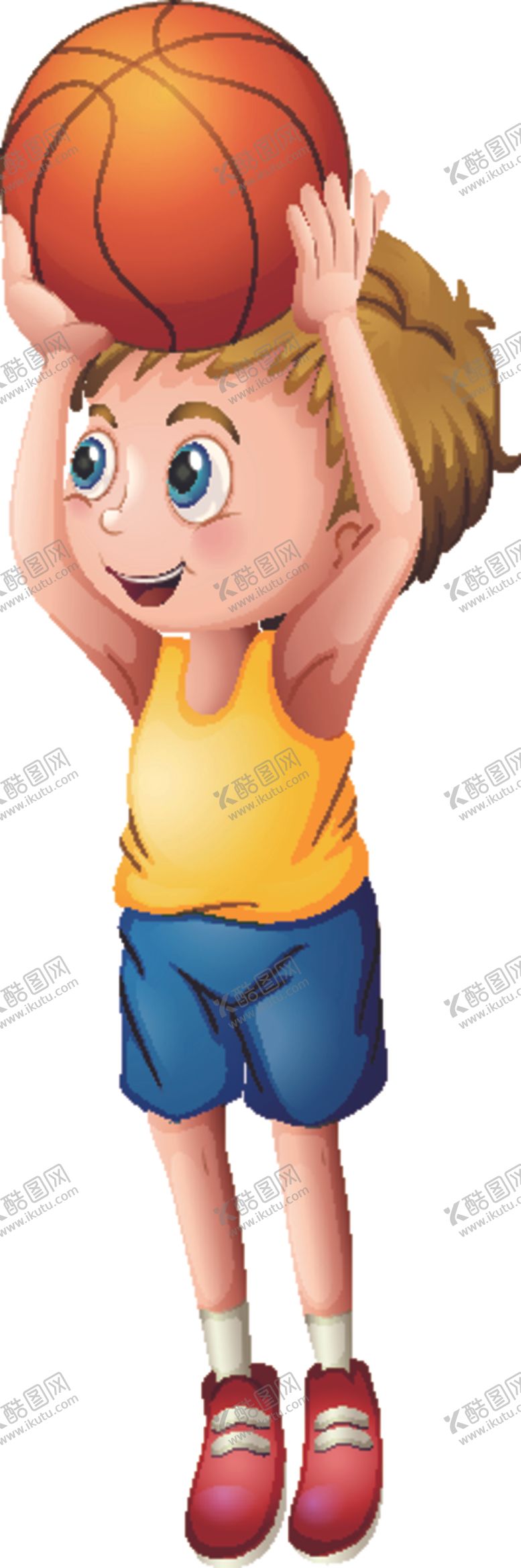 编号：46414510101002227609【酷图网】源文件下载-卡通运动人物