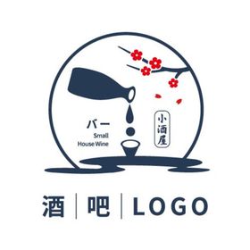 日系小酒屋酒吧LOGO标识