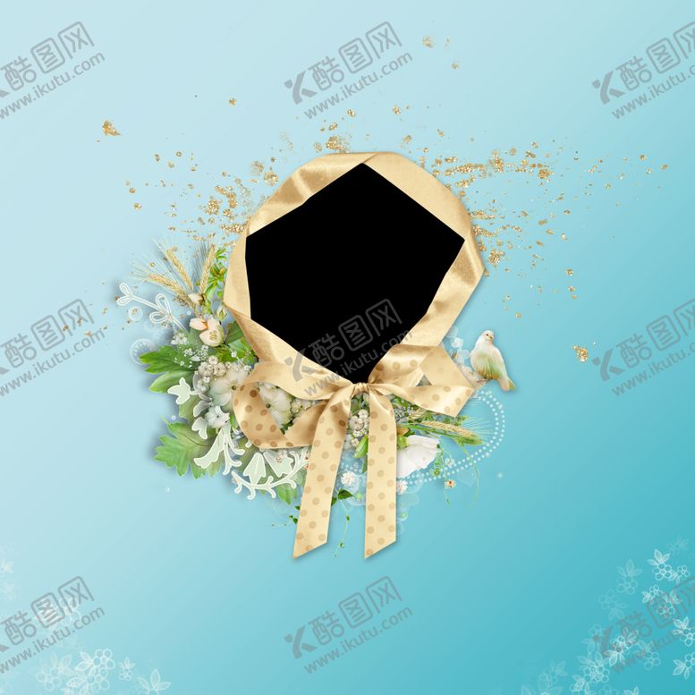 编号：94010304190407509281【酷图网】源文件下载-拼贴风装饰相框png