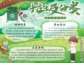 垃圾分类实施宣传生活