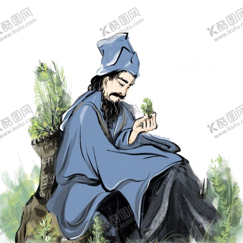 编号：55363103160458559270【酷图网】源文件下载-采草药