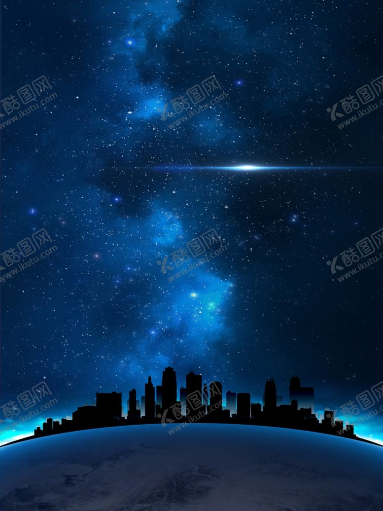 编号：98319606290512165402【酷图网】源文件下载-星空背景