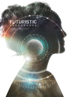 星空迷幻主题海报