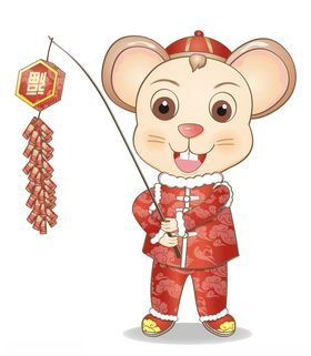 鼠年插画