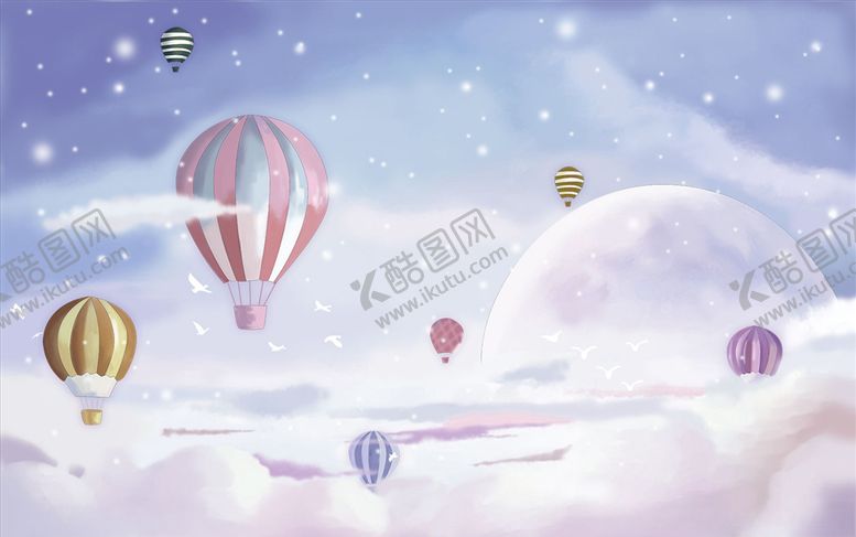 编号：28050606181553159097【酷图网】源文件下载-气球星点背景墙