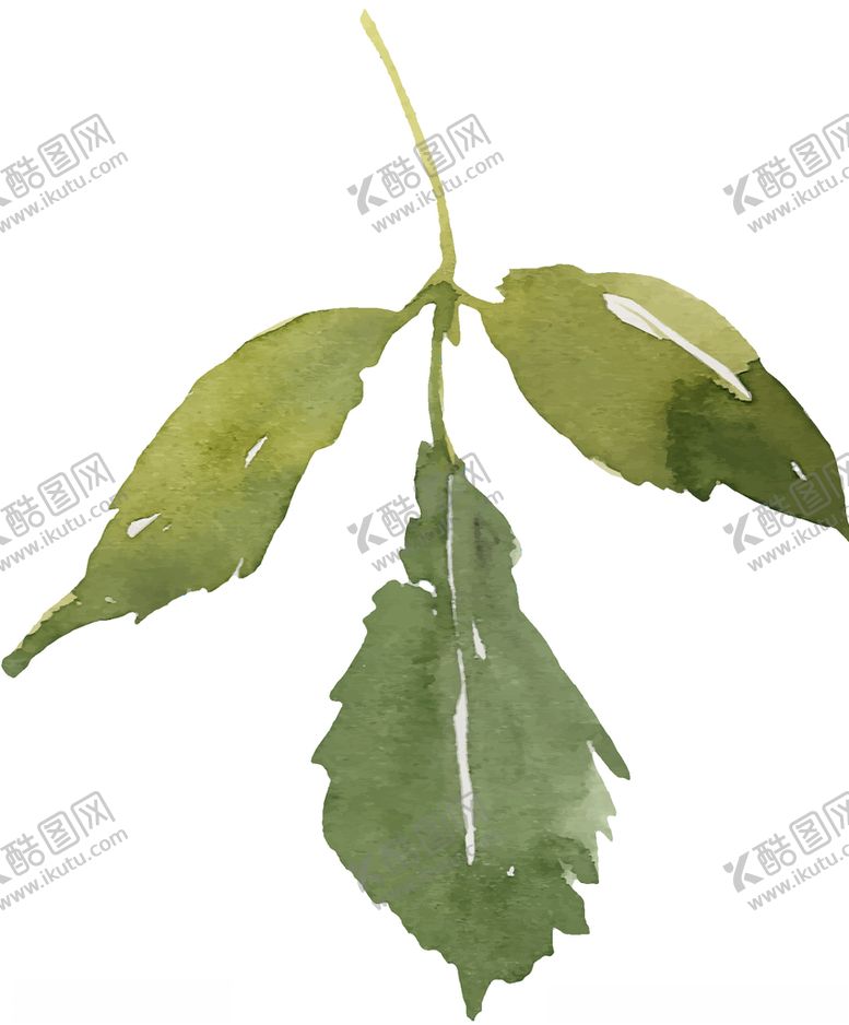 编号：99135409260034297161【酷图网】源文件下载-水彩创意花朵植物