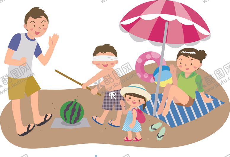 编号：40983809161756059584【酷图网】源文件下载-家庭人物卡通