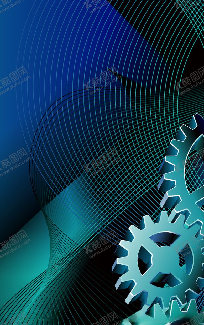 编号：59845710012153085669【酷图网】源文件下载-齿轮展板