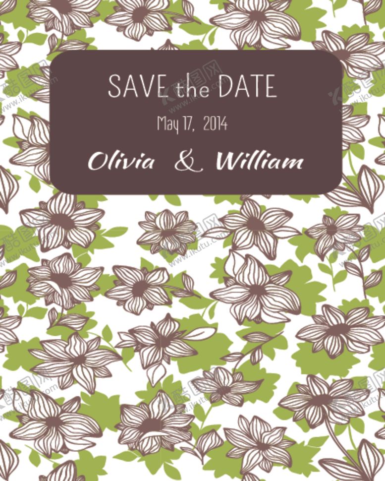 编号：54564610071705064322【酷图网】源文件下载-北欧创意森系花纹图案