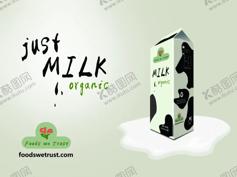 编号：87381809250946264825【酷图网】源文件下载-牛奶海报