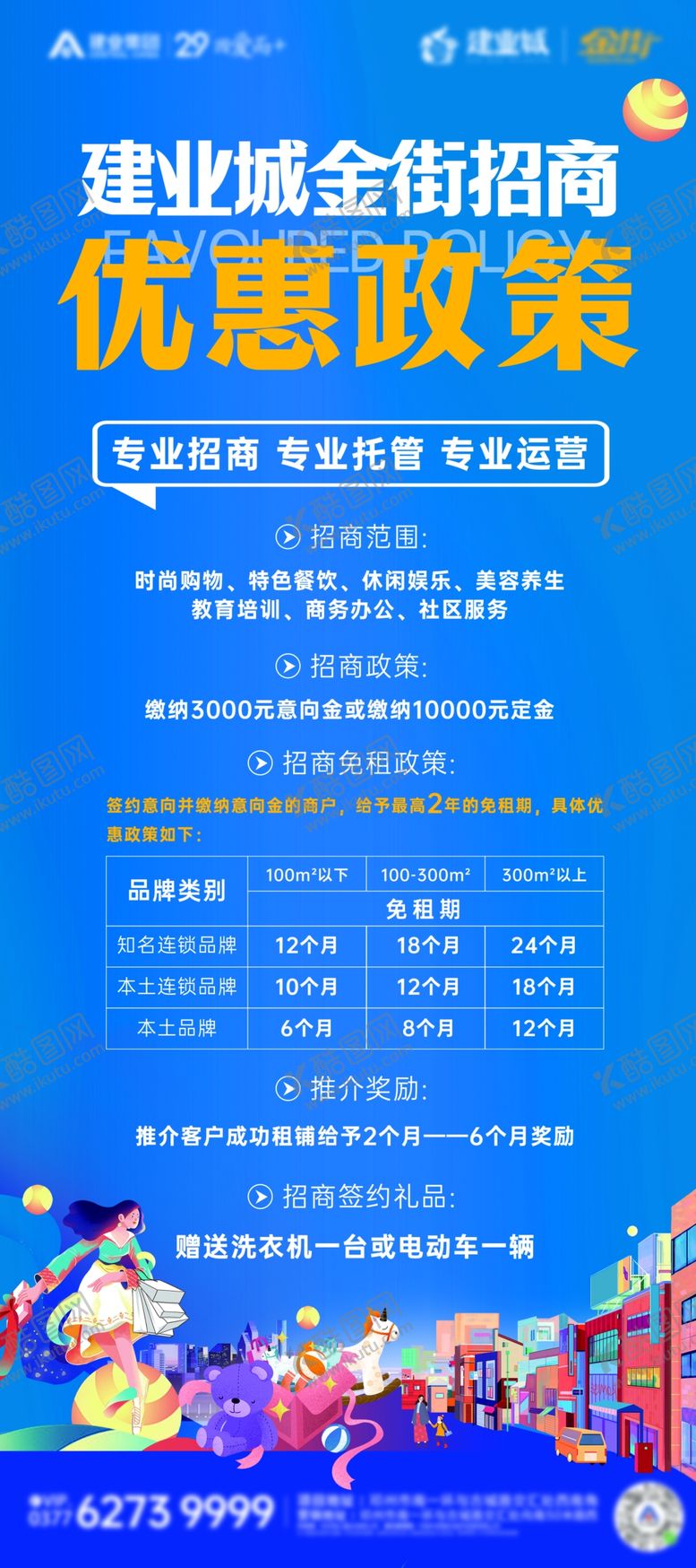 编号：32132001280022468127【酷图网】源文件下载-地产优惠政策展架