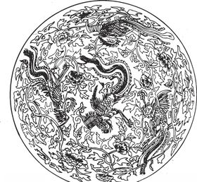 镂空花图案