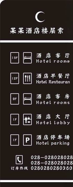 酒店楼层索引