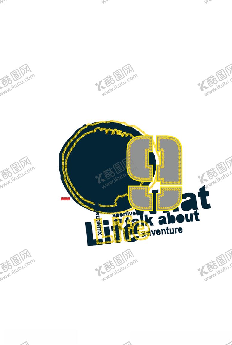 编号：68352910201857319932【酷图网】源文件下载-字母印花