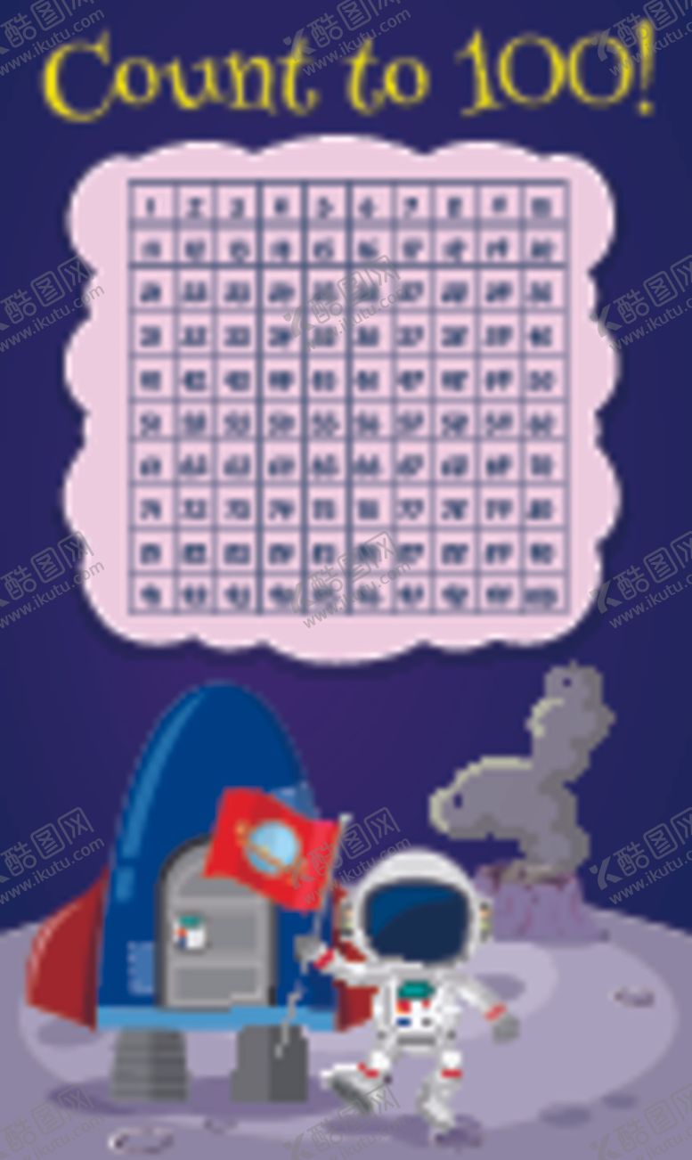 编号：90440310290239426413【酷图网】源文件下载-卡通乘法图表