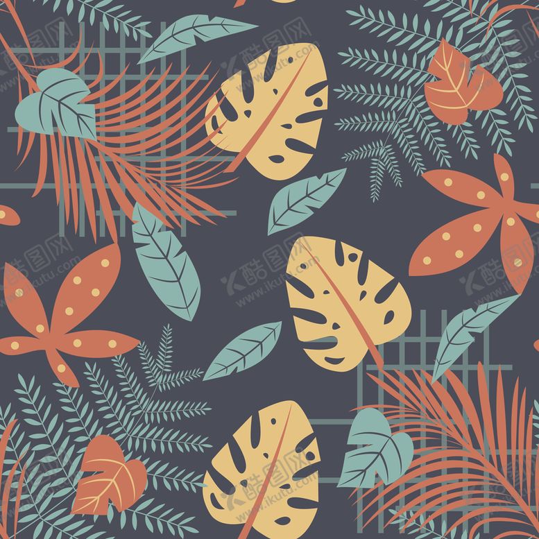 编号：59474009120543075405【酷图网】源文件下载-叶子花纹