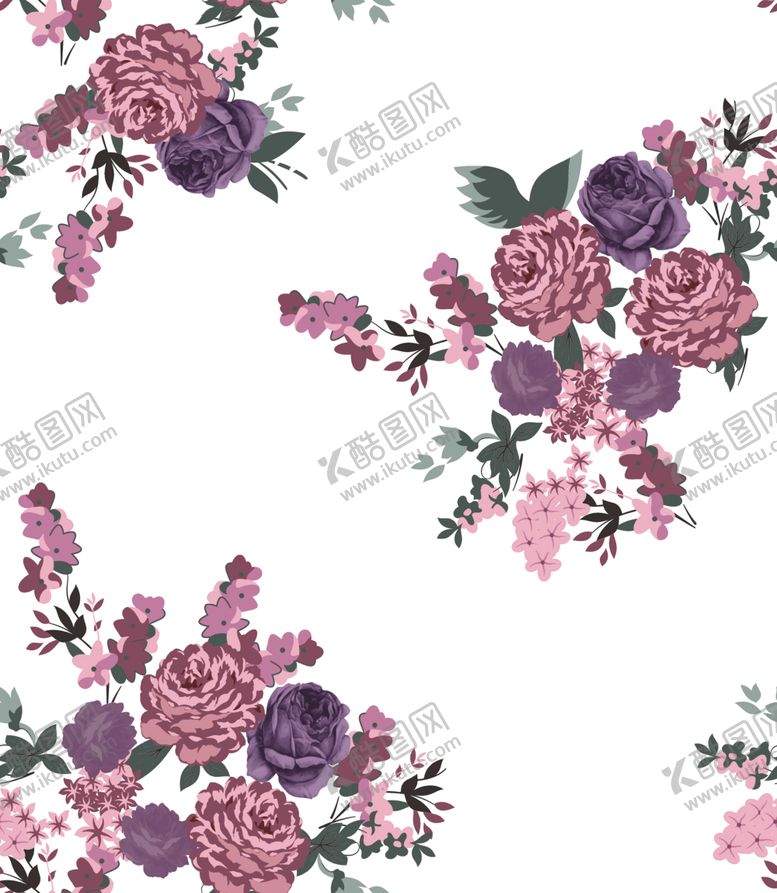 编号：78146610181849497088【酷图网】源文件下载-水彩花卉