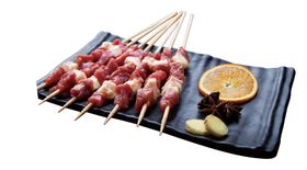 羊肉串包装新疆烧烤炸串串文化