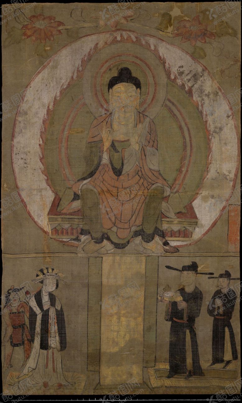 编号：61770210251429513627【酷图网】源文件下载-敦煌风格绘画图案