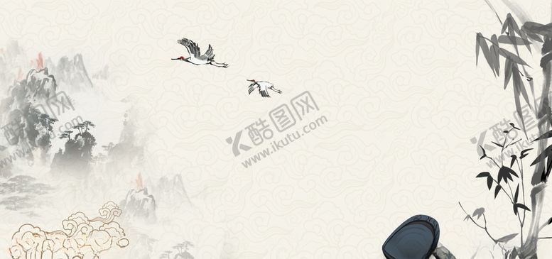 编号：48149405100814406764【酷图网】源文件下载-意境水墨山水