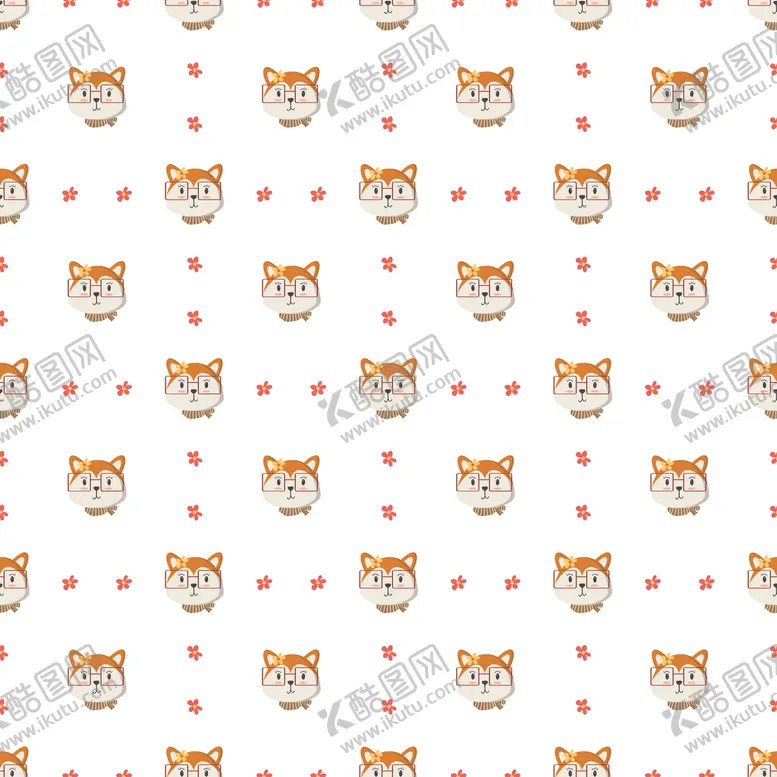 编号：93188006270452188907【酷图网】源文件下载-卡通印花图案