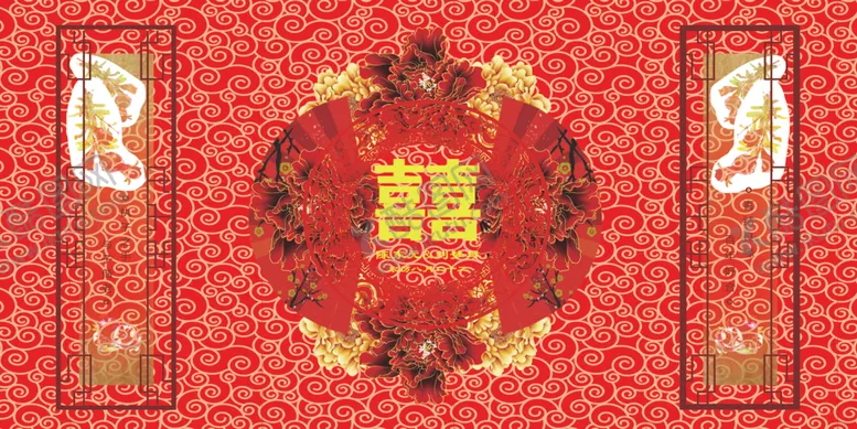 编号：45772406280937194719【酷图网】源文件下载-中式婚礼