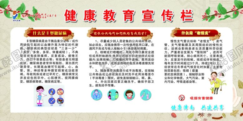 编号：51734509222311184073【酷图网】源文件下载-健康教育宣传栏