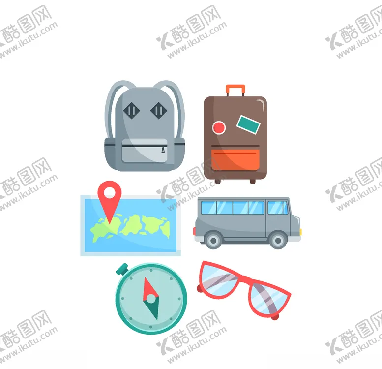 编号：80619806271502396634【酷图网】源文件下载-旅行元素