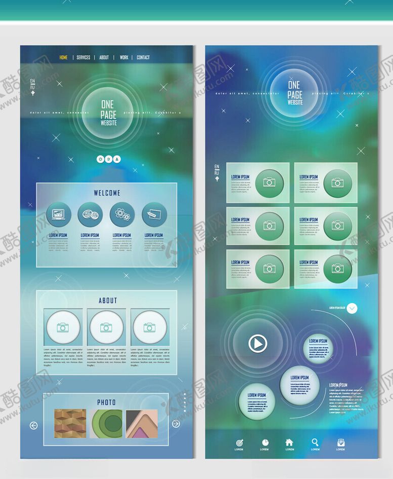 编号：32740004051549147877【酷图网】源文件下载-手机APP界面设计展示