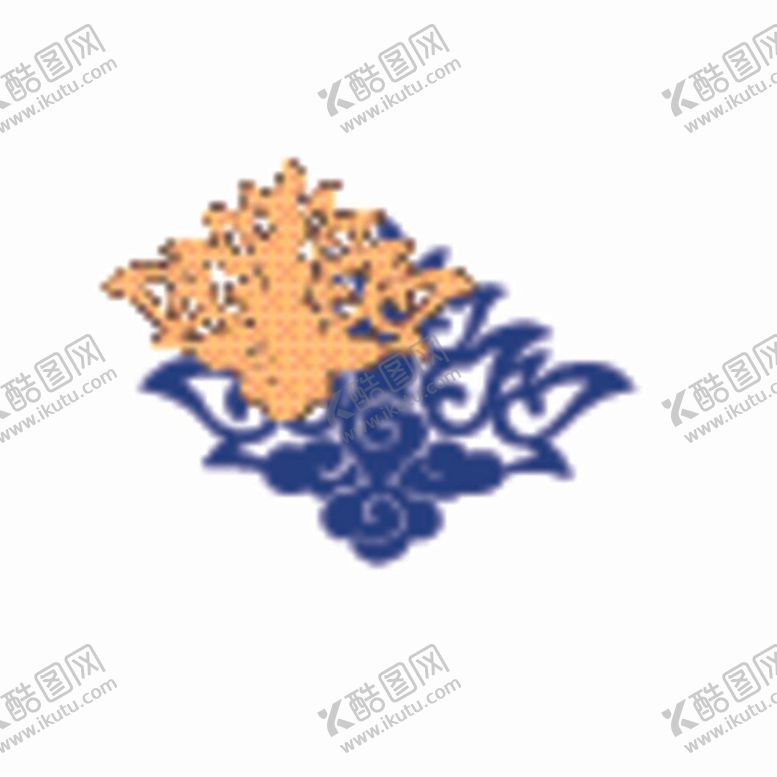 编号：22170212020821352783【酷图网】源文件下载-青花纹样