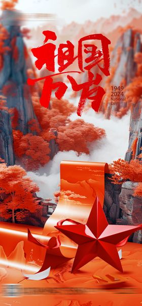 国庆节海报