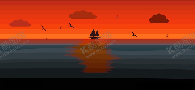 编号：90679810301346321014【酷图网】源文件下载-风景插画