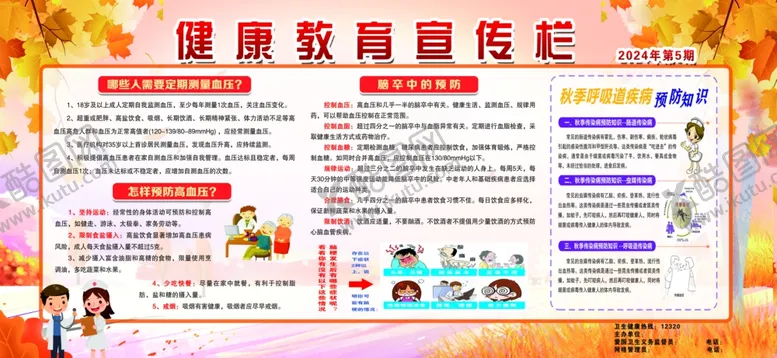 编号：22701402211145462002【酷图网】源文件下载-健康教育宣传栏