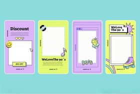 商场卡通可爱风