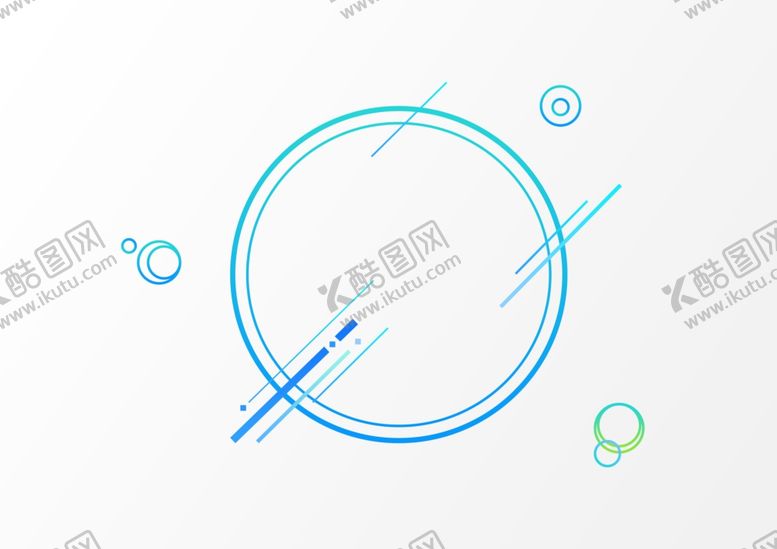 编号：68753406240345001062【酷图网】源文件下载-圆环科技数据渐变蓝色素材