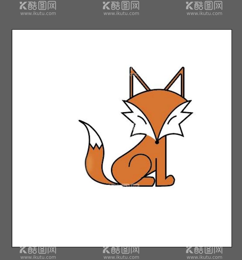 编号：92317409130644161308【酷图网】源文件下载-狐狸动物矢量