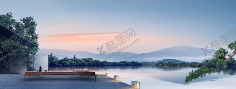 编号：60728606291858529467【酷图网】源文件下载-山居别墅主画面