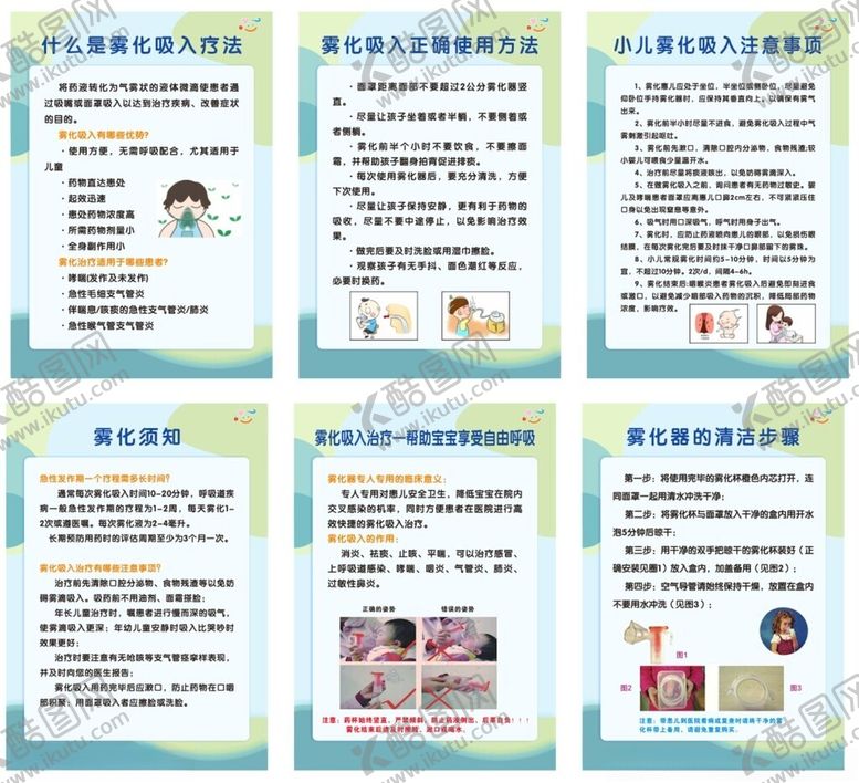 编号：27072901260536286670【酷图网】源文件下载-儿童雾化制度