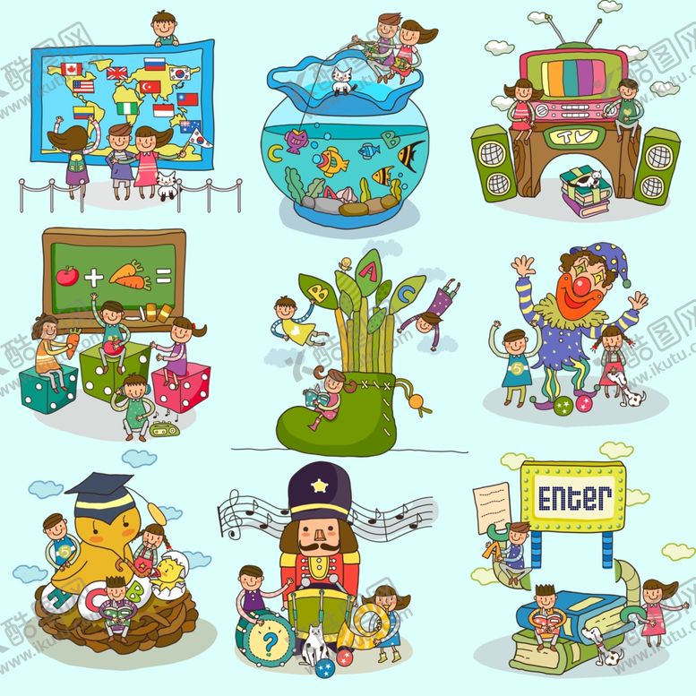 编号：42975810051156524906【酷图网】源文件下载-趣味课堂