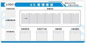 6S管理看板