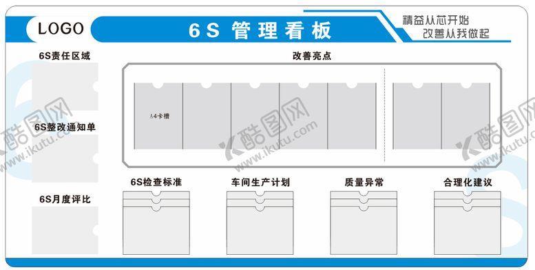 编号：55582002072116495164【酷图网】源文件下载-6S管理看板