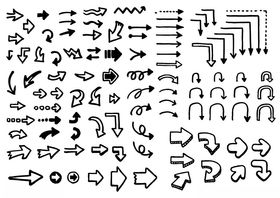 多样箭头图标集合