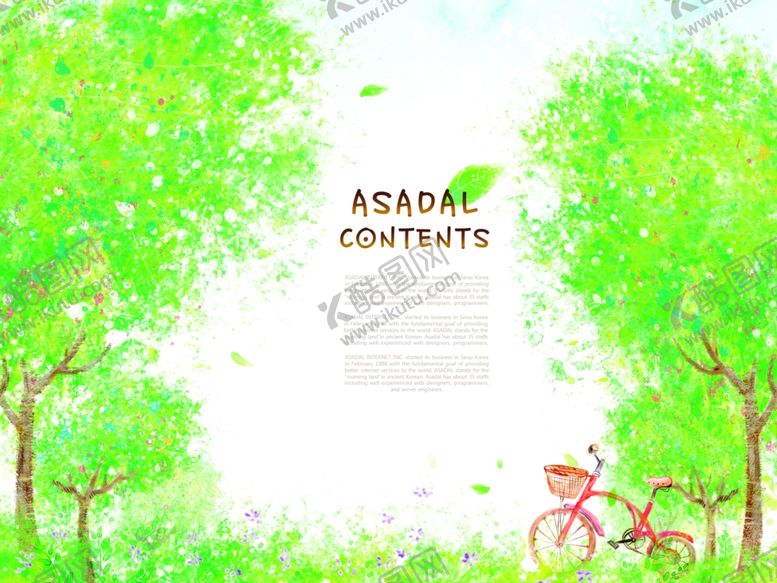 编号：48964506301610211335【酷图网】源文件下载-水彩风景