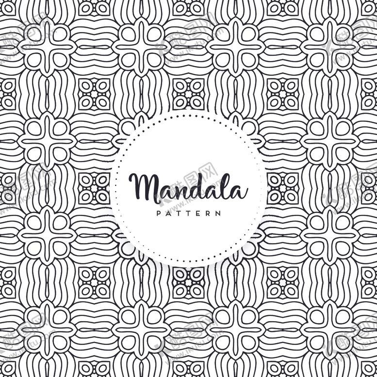 编号：96110410290441136223【酷图网】源文件下载-连续花纹