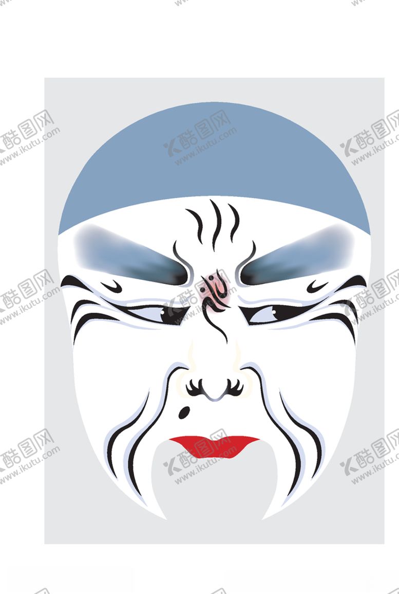 编号：70417010061610219169【酷图网】源文件下载-中国风传统京剧脸谱