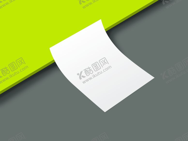 编号：18739407130824519242【酷图网】源文件下载-纸张样机