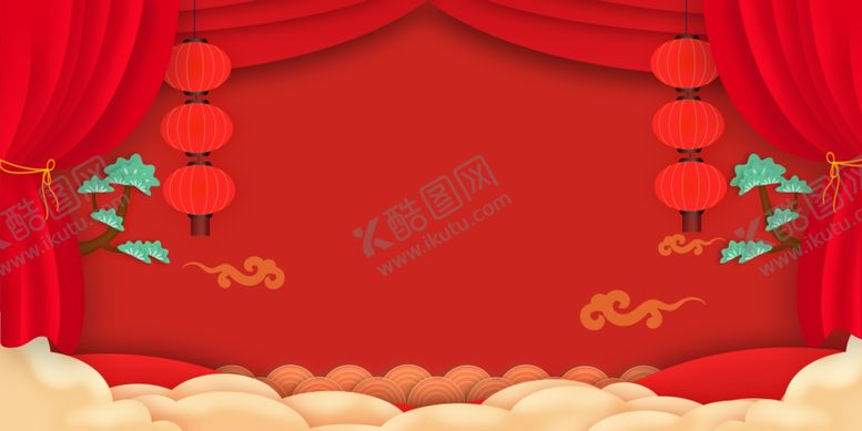 编号：48605307121925493378【酷图网】源文件下载-春节背景