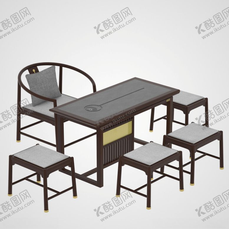 编号：30142302162135205270【酷图网】源文件下载-C4D模型椅子